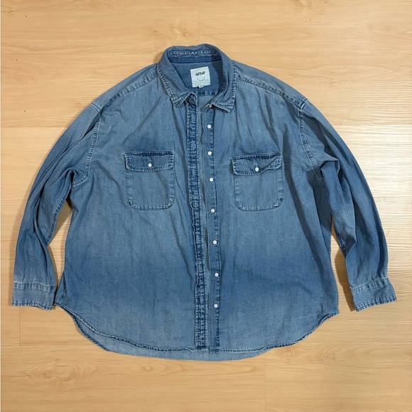 Aerie Denim Blue Jean Jacket - Picture 3 of 4